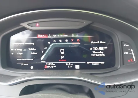 2022 Audi S6 Prestige Tfsi Quattro Tiptronic z USA, uszkodzony, nr VIN WAUFFBF26NN053192